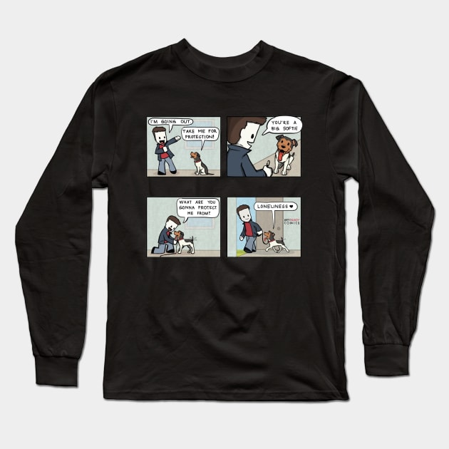 Protection Long Sleeve T-Shirt by Hey Buddy Comics